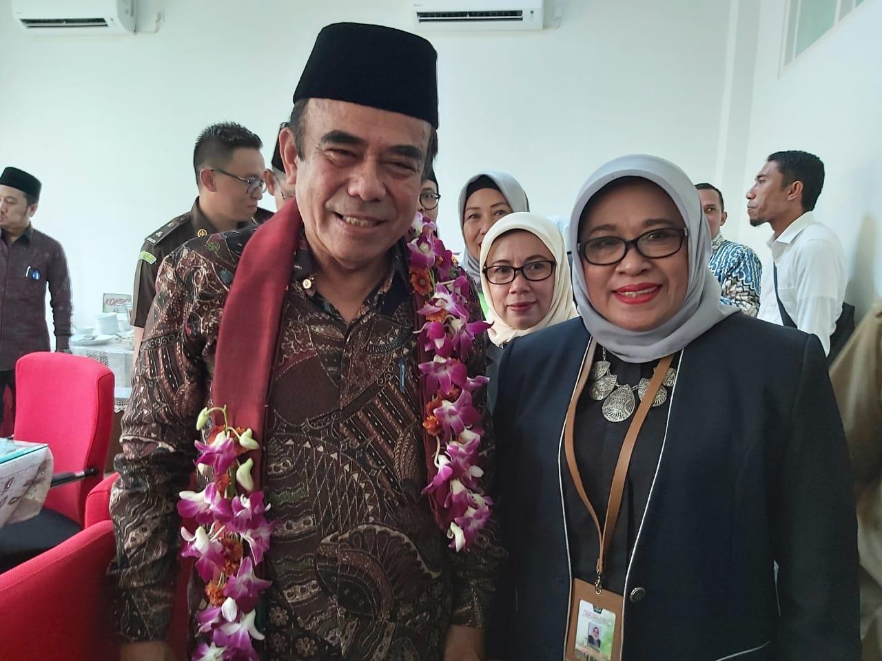 Kepala BDK Makassar turut aktif mendampingi Menteri Agama RI di Makassar